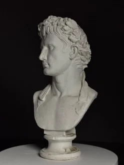Buste en plâtre de l'empereur Auguste