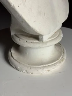 Buste en plâtre de l'empereur Auguste