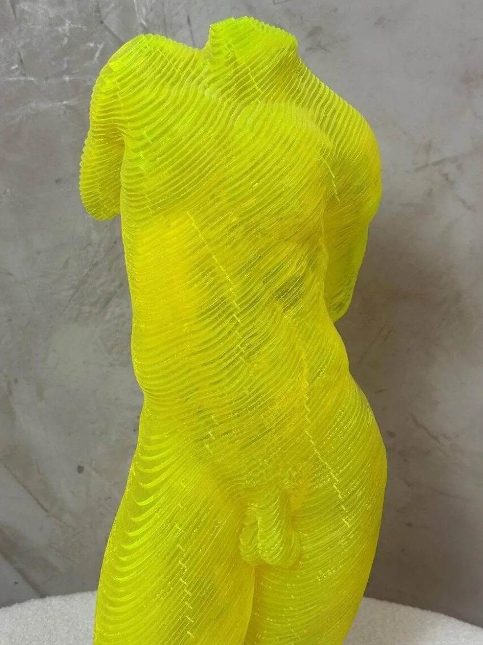 Buste Homme acrylique Olivier Duhamel