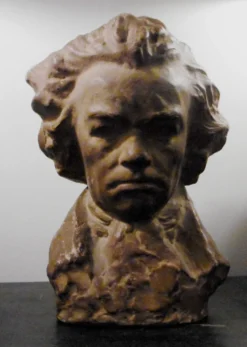 Buste ludwig beethoven terre cuite signée guero
