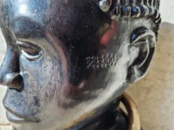 Buste tribal africain en ébène