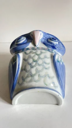 Cache-pot chouette vintage