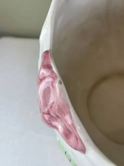 Cache pot en céramique émaillée