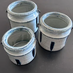 Cache pot en grès L