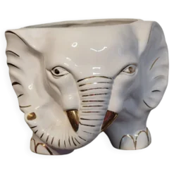 Cache pot éléphant