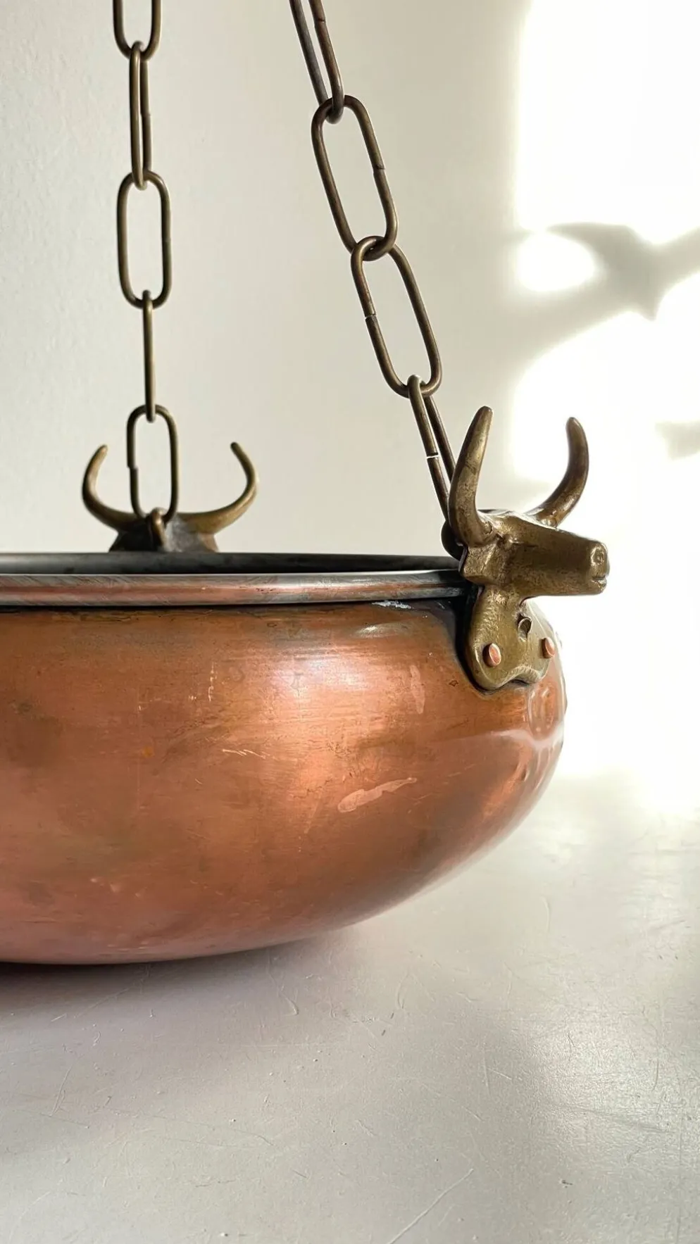CACHE-POT Suspendu Vintage