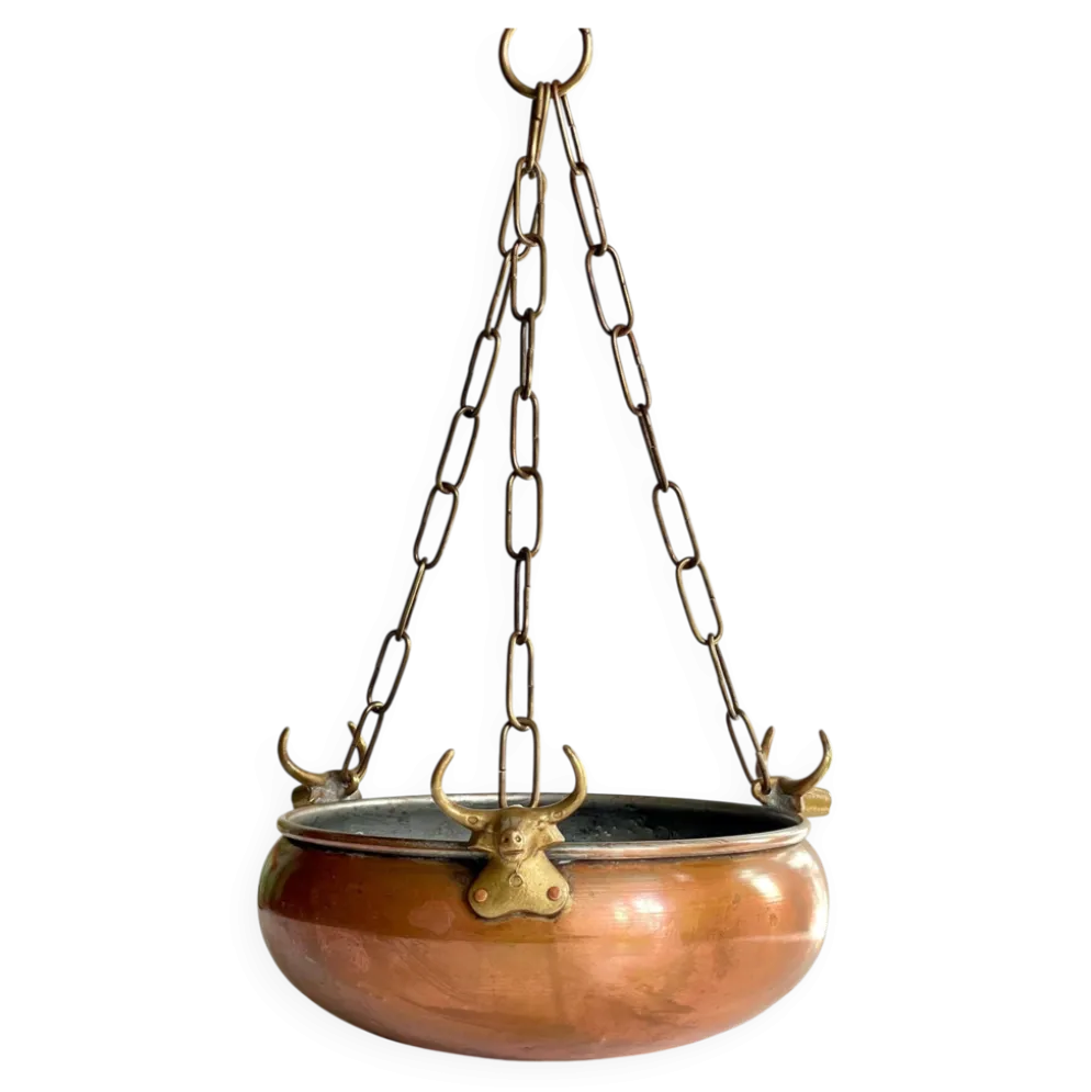CACHE-POT Suspendu Vintage