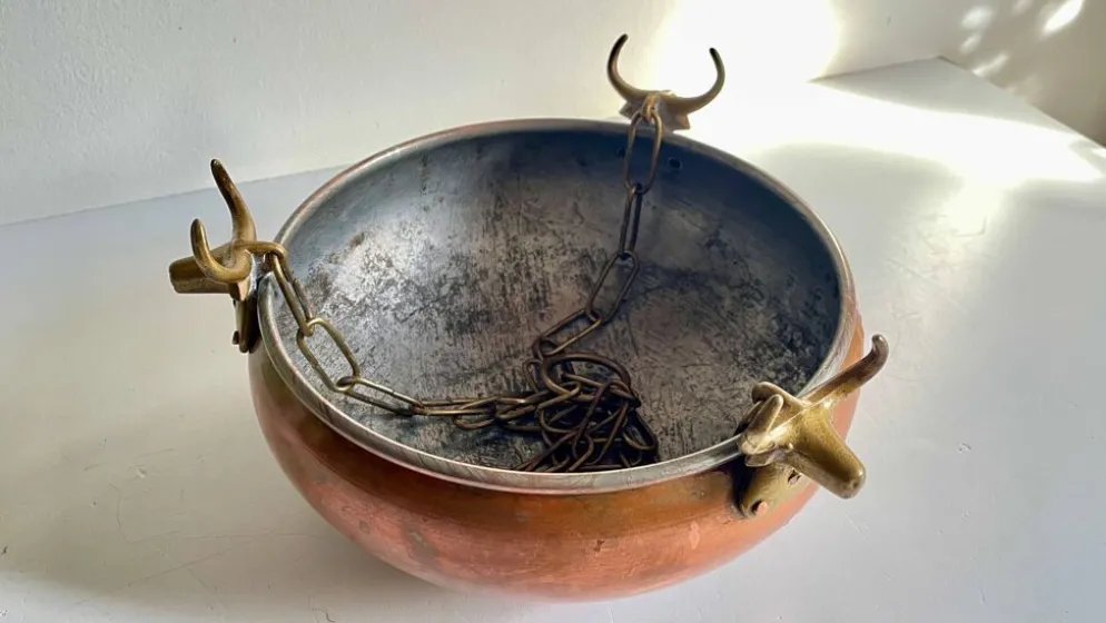 CACHE-POT Suspendu Vintage