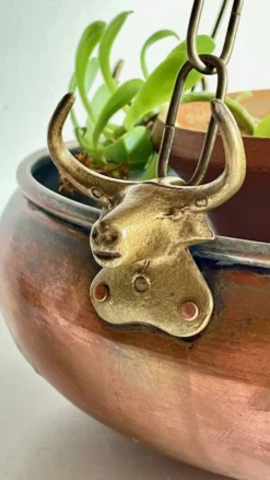 CACHE-POT Suspendu Vintage