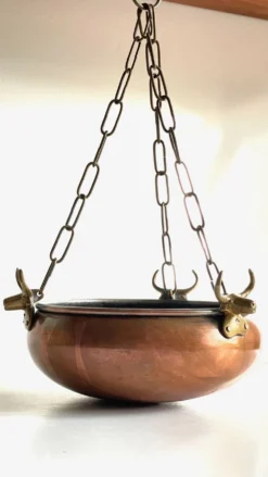 CACHE-POT Suspendu Vintage