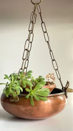 CACHE-POT Suspendu Vintage