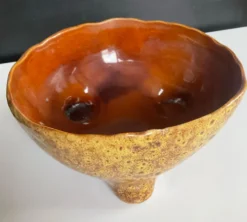 Cache pot tripode des années 70
