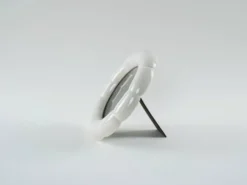 Cadre en porcelaine décoratif, design italien, années 1970, production : Italie