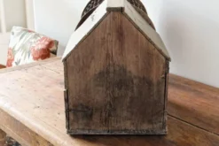 Cage à écureuil, 19ème siècle, bois et métal
