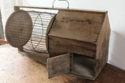 Cage à écureuil, 19ème siècle, bois et métal