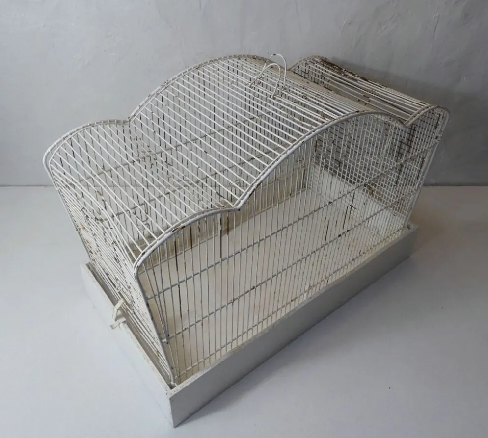 cage à oiseau vintage