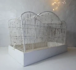 cage à oiseau vintage