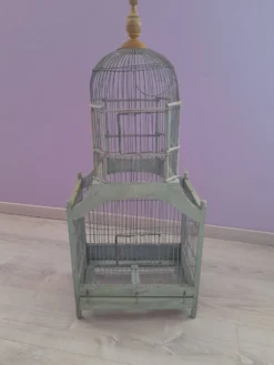 Cage à oiseaux ancienne