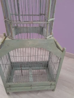 Cage à oiseaux ancienne