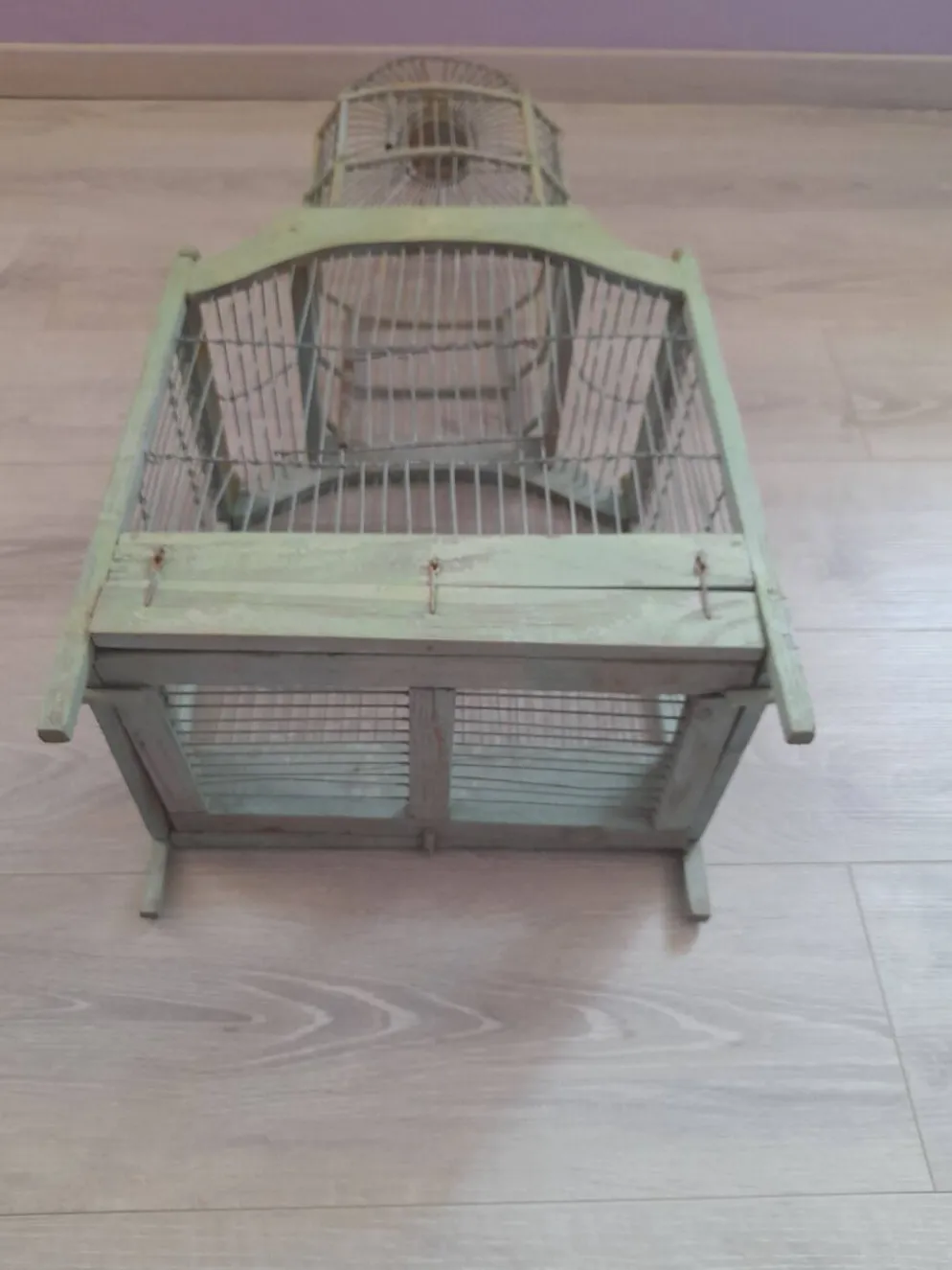 Cage à oiseaux ancienne