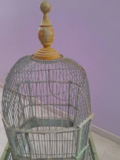 Cage à oiseaux ancienne
