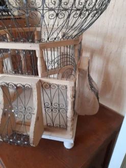 Cage à oiseaux ancienne