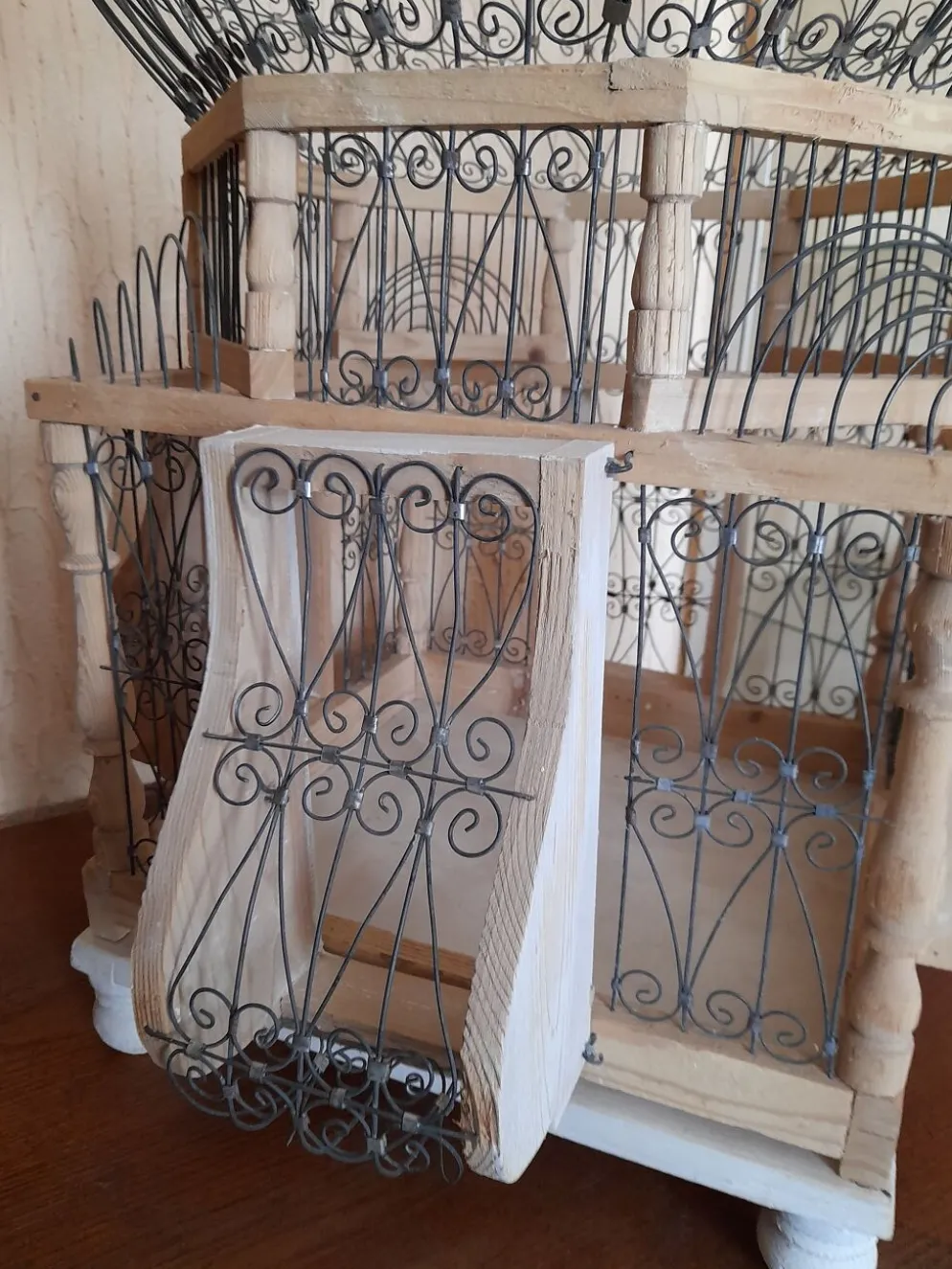 Cage à oiseaux ancienne