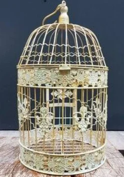 Cage à oiseaux classique en métal