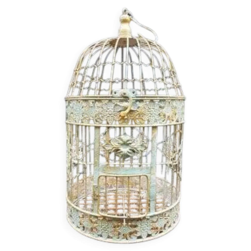 Cage à oiseaux classique en métal