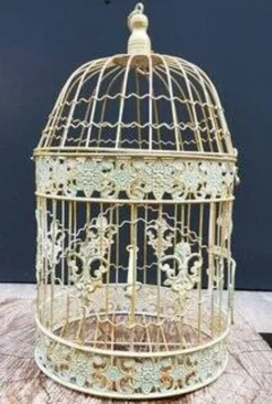 Cage à oiseaux classique en métal