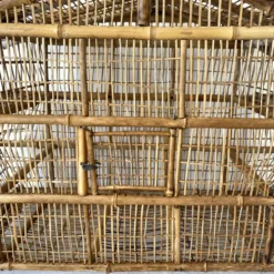 Cage à oiseaux en Bambou pour déco