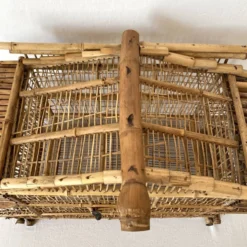 Cage à oiseaux en Bambou pour déco