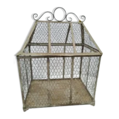 Cage à oiseaux en fer