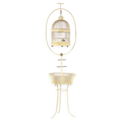 Cage à oiseaux, France années 1950