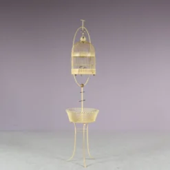 Cage à oiseaux, France années 1950