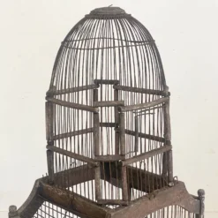 Cage à oiseaux vintage 1900's