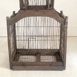 Cage à oiseaux vintage 1900's