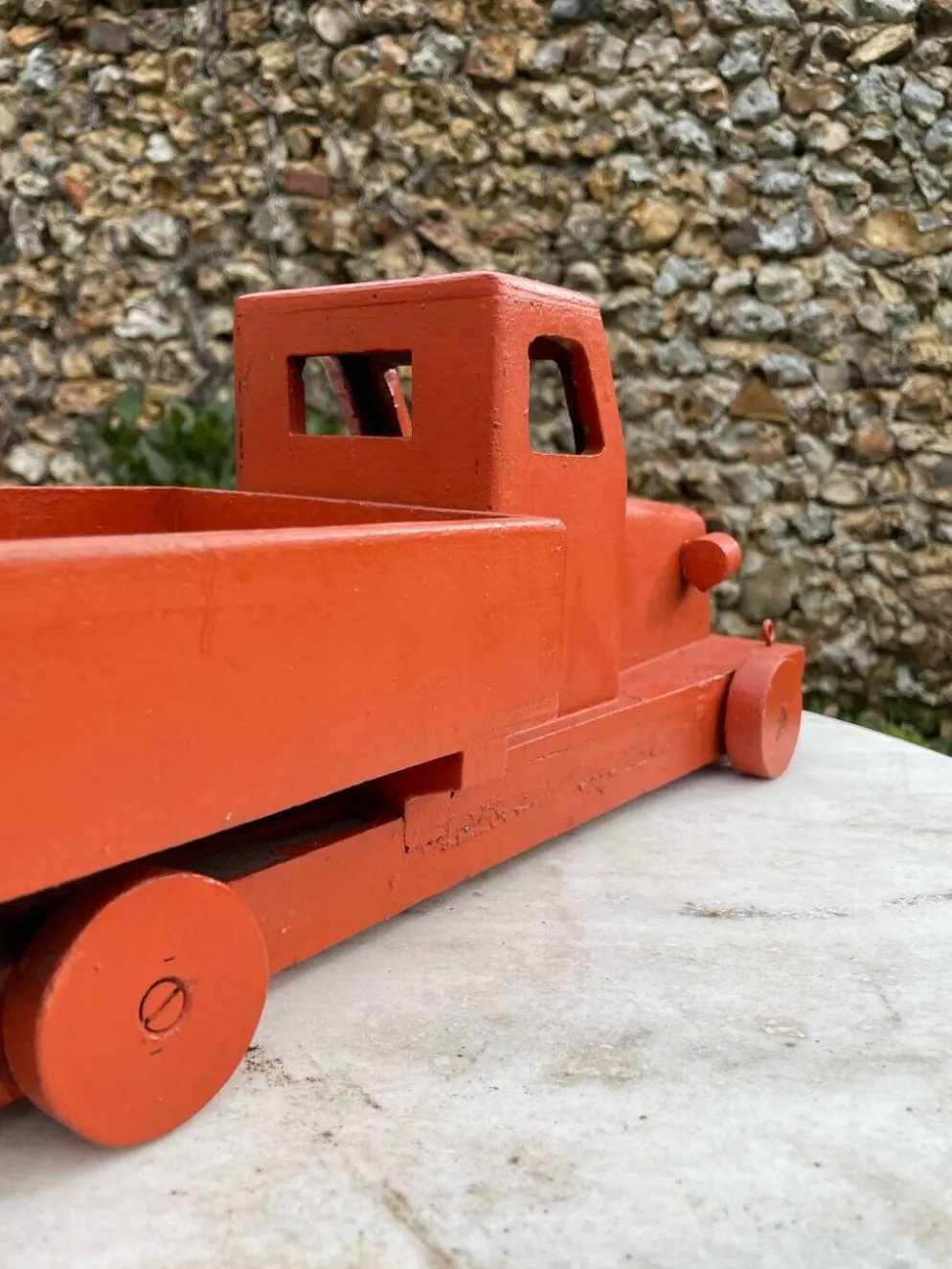 Camion en bois vintage 1930