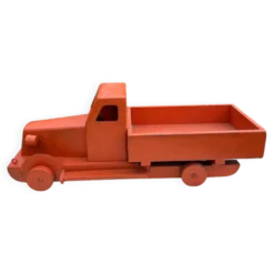 Camion en bois vintage 1930