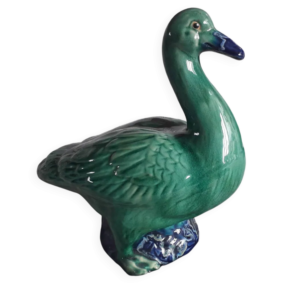 Canard vintage en céramique