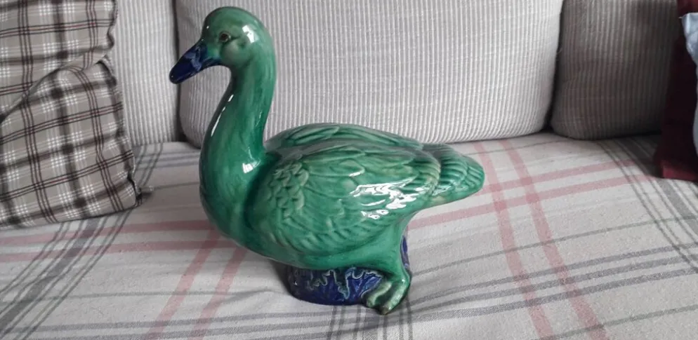 Canard vintage en céramique