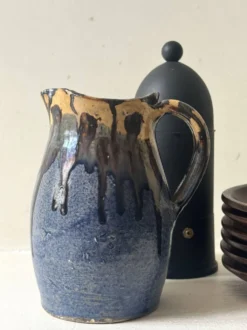Carafe / vase en céramique émaillée, Jospeh Talbot La Borne 1950