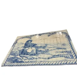 280 carreaux d'azulejos peints à la main / Henri le Navigateur par C. Constantia / Jorge Gardoso 1996 / Portugal