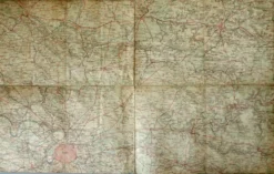 Carte Ancienne État-Major 1912 - Paris Beauvais Soissons Montmirail