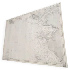 Carte côte ouest France de Belle île à l’île D’Yeu