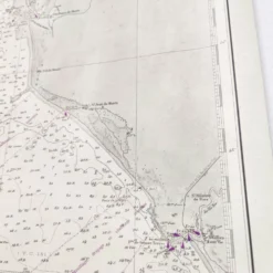 Carte côte ouest France de Belle île à l’île D’Yeu
