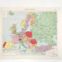 Carte Europe 1950