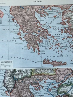Carte Grèce - 20x29cm