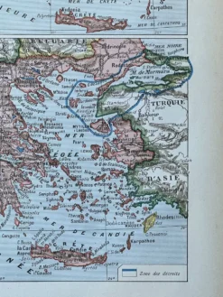 Carte Grèce - 20x29cm