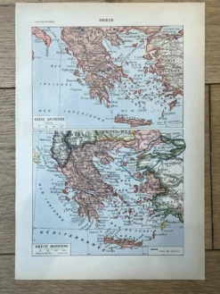 Carte Grèce - 20x29cm
